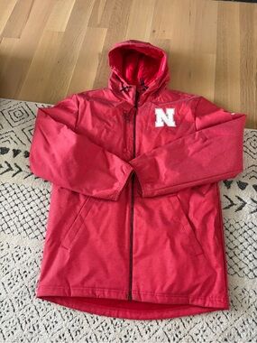 adidas Red Nebraska Parka